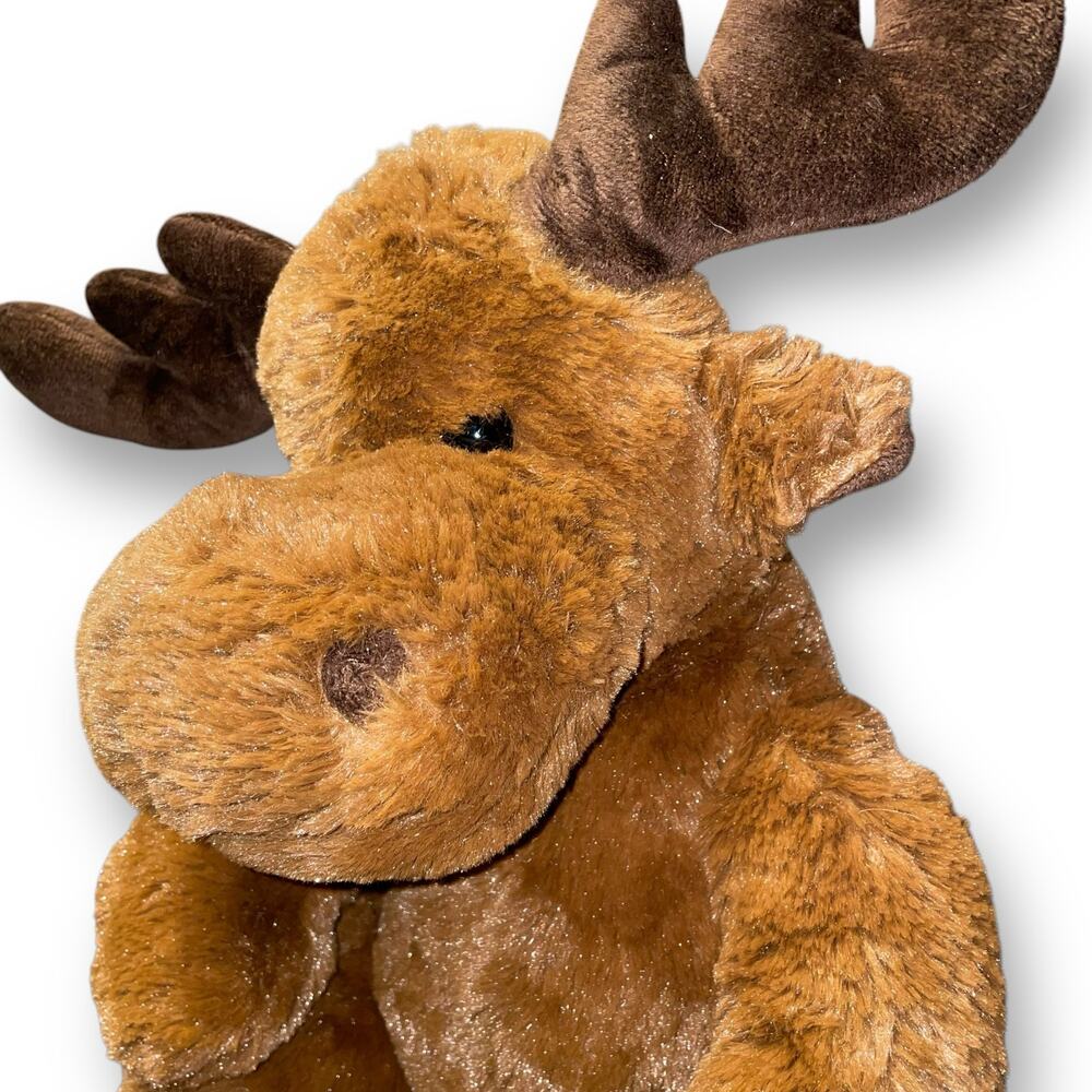 Wishpets Moose Plush Stuffed Animal Declan 15" Floppy Nursery Decor Shower Gift